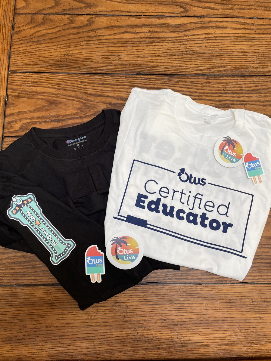 MrsEdwardsTI's tweet photo. 1st day of summer: I took the dogs to the vet, went on my youngest’s field trip &amp; my mailbox reminded me to keep learning. New @OtusK12 swag! https://t.co/3eqXsADhUo