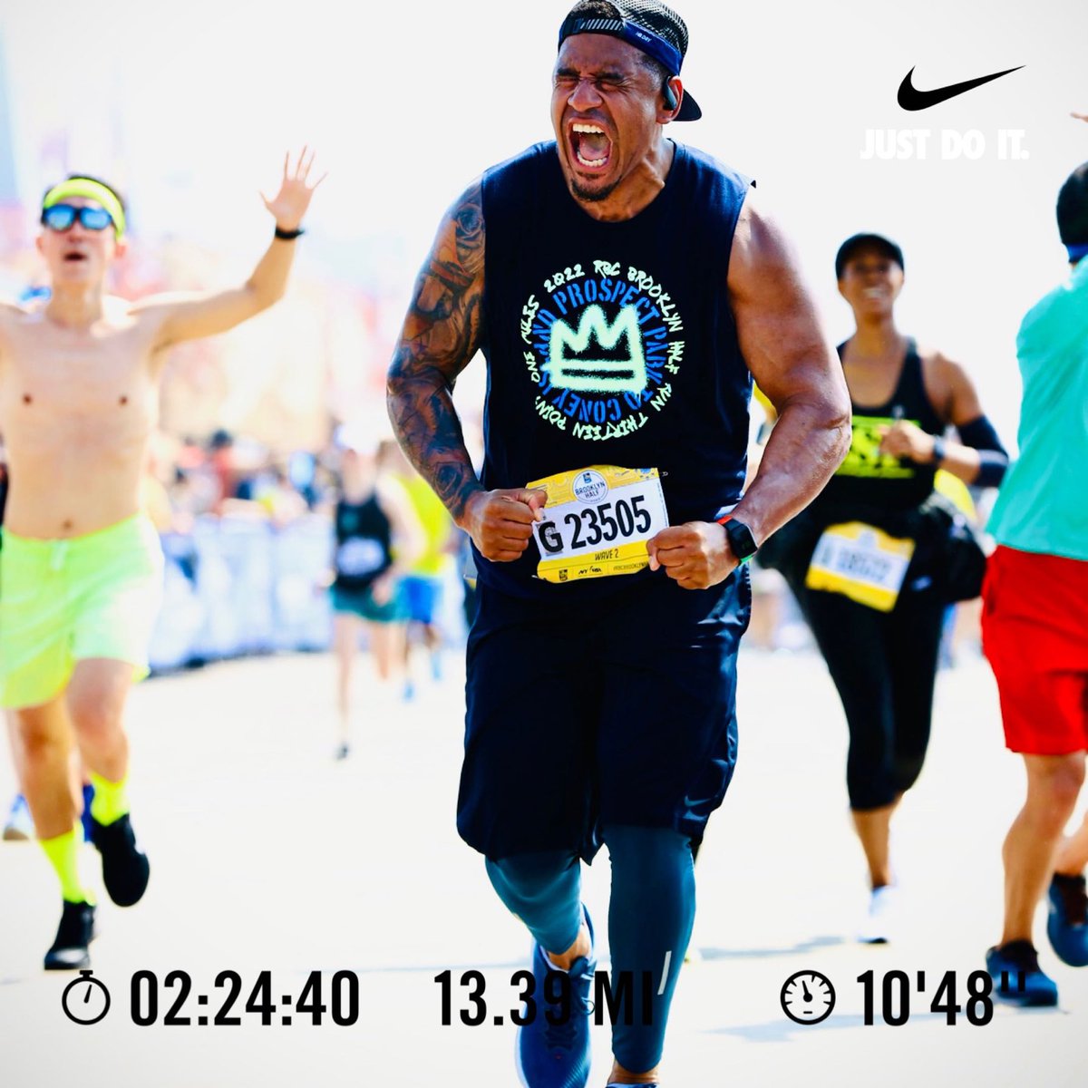 CarlEscoNY's tweet photo. RBC Brooklyn Half Marathon Finisher💥 https://t.co/WiCp5XMmHm