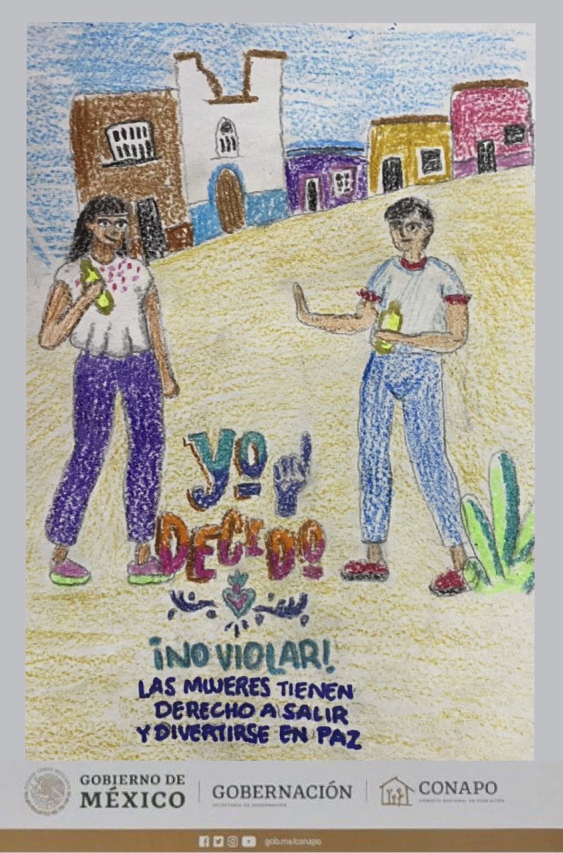 No es la ropa, no es el lugar, no es el alcohol, es la violencia machista. Apuntemos el dedo a donde va, las mujeres tenemos derecho a una vida libre de violencia, nada debe ser motivo para pensar lo contrario. ¿Yo decido? Que ellos decidan de una vez por todas dejarnos en paz.