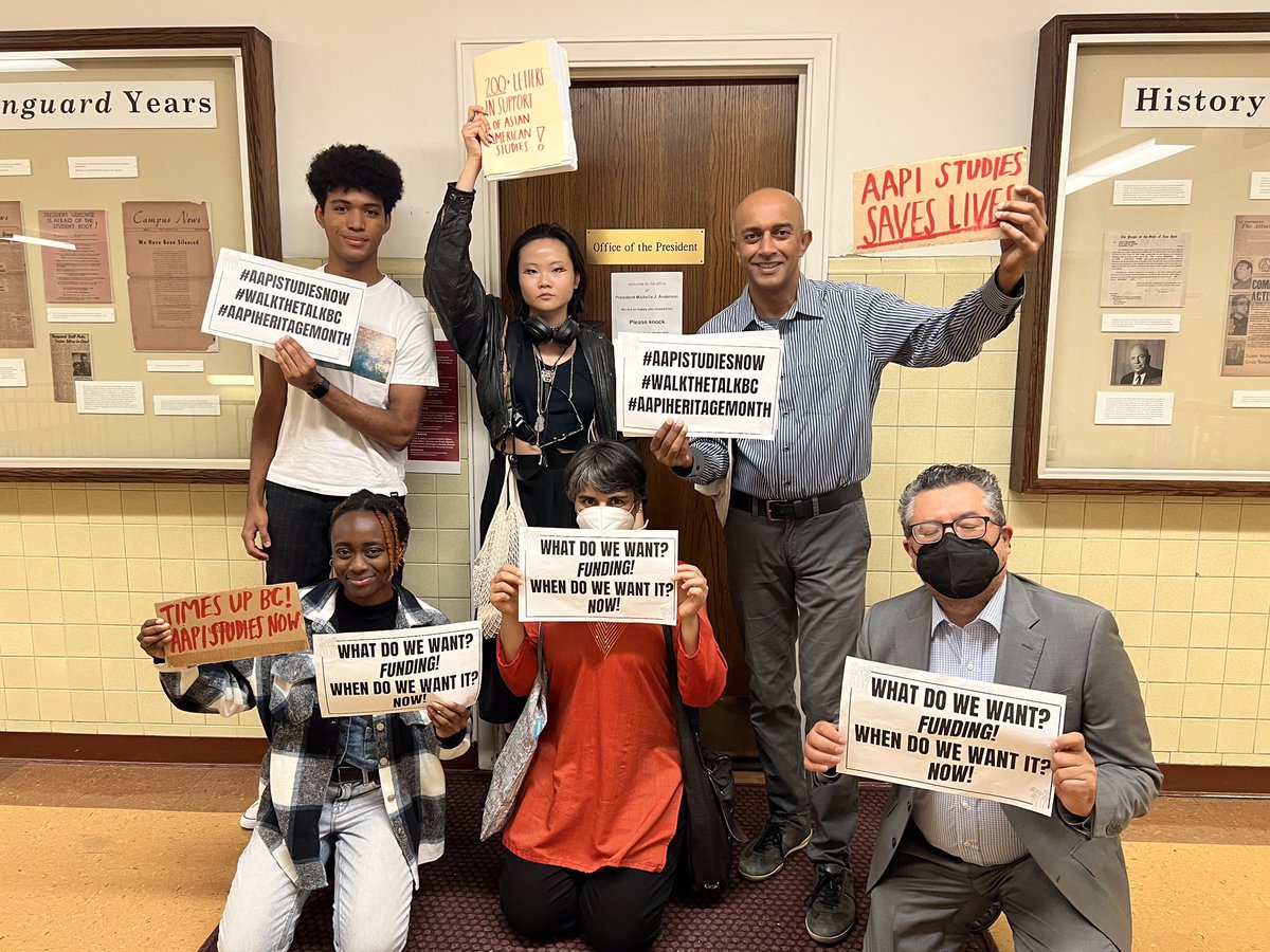 pscbrooklyn's tweet photo. 200+ @BklynCollege411 Students, Faculty, Staff, Alumni signed letters calling on President Anderson to adequately fund and support #AAPIStudies

#AAPIStudiesNOW 
#WalktheTalkBC
#AAPIHeritageMonth https://t.co/jbWI4IX3oA