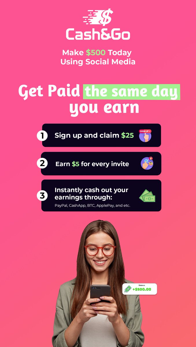 KingMade316's tweet photo. I just made $134.67 on Cash&amp;Go (@cashngoco), the fastest-growing Market Research Network!

Sign up with my link below for a $25 bonus! https://t.co/gGWH9APCtN #cashandgo https://t.co/3ZqRu1dmEo
