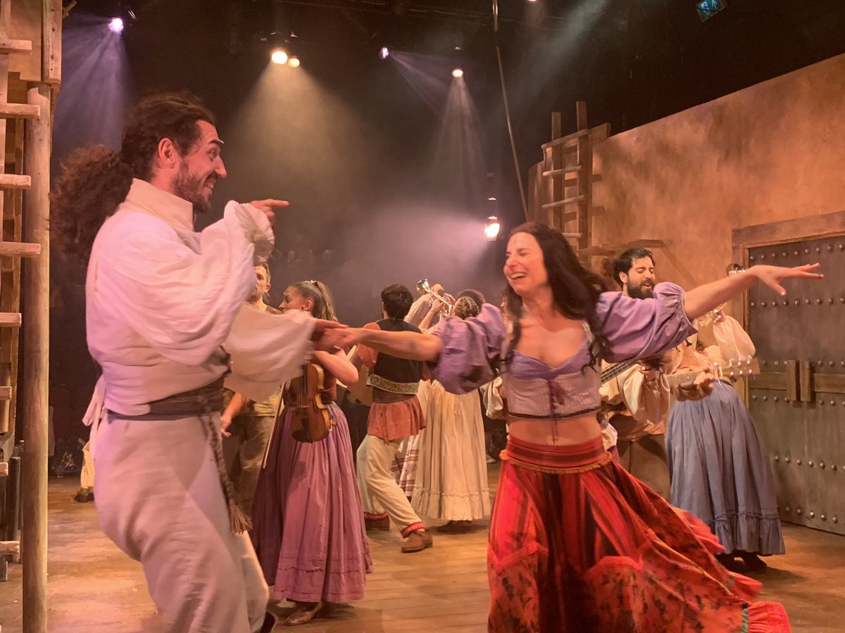 ShentonStage's tweet photo. If the accident tonight at @ZorroMusicalUK caused an unexpected drama, the show itself turned out to be both heartfelt and passionate even before that; the pulsing Latin rhythms of the @gipsykings songs — mostly original to the show with a few greatest hits mixed in — are fun. https://t.co/21kVxwwJz4