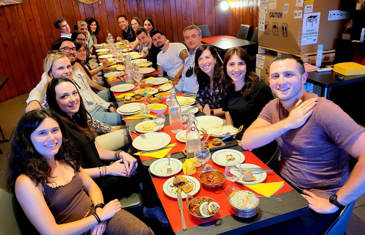 Great time with these amazing EV enthusiasts #ISEV2022 #extracellularvesicles <a href="/hps2002/">Hector Peinado</a> <a href="/Exosome_UPLC_MS/">Juan Falcon</a> <a href="/amarcilla/">ANTONIO MARCILLA</a> <a href="/xabisito/">Xabier Osteikoetxea</a> 🟢🔵🔴⚪️🟡🟠🟣