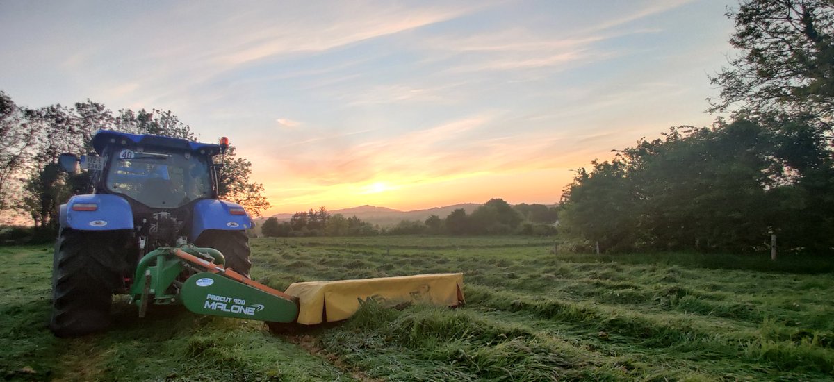 alleysullivan's tweet photo. There's a fine smell of grass in the air 🚜 https://t.co/RG78xvfAjz