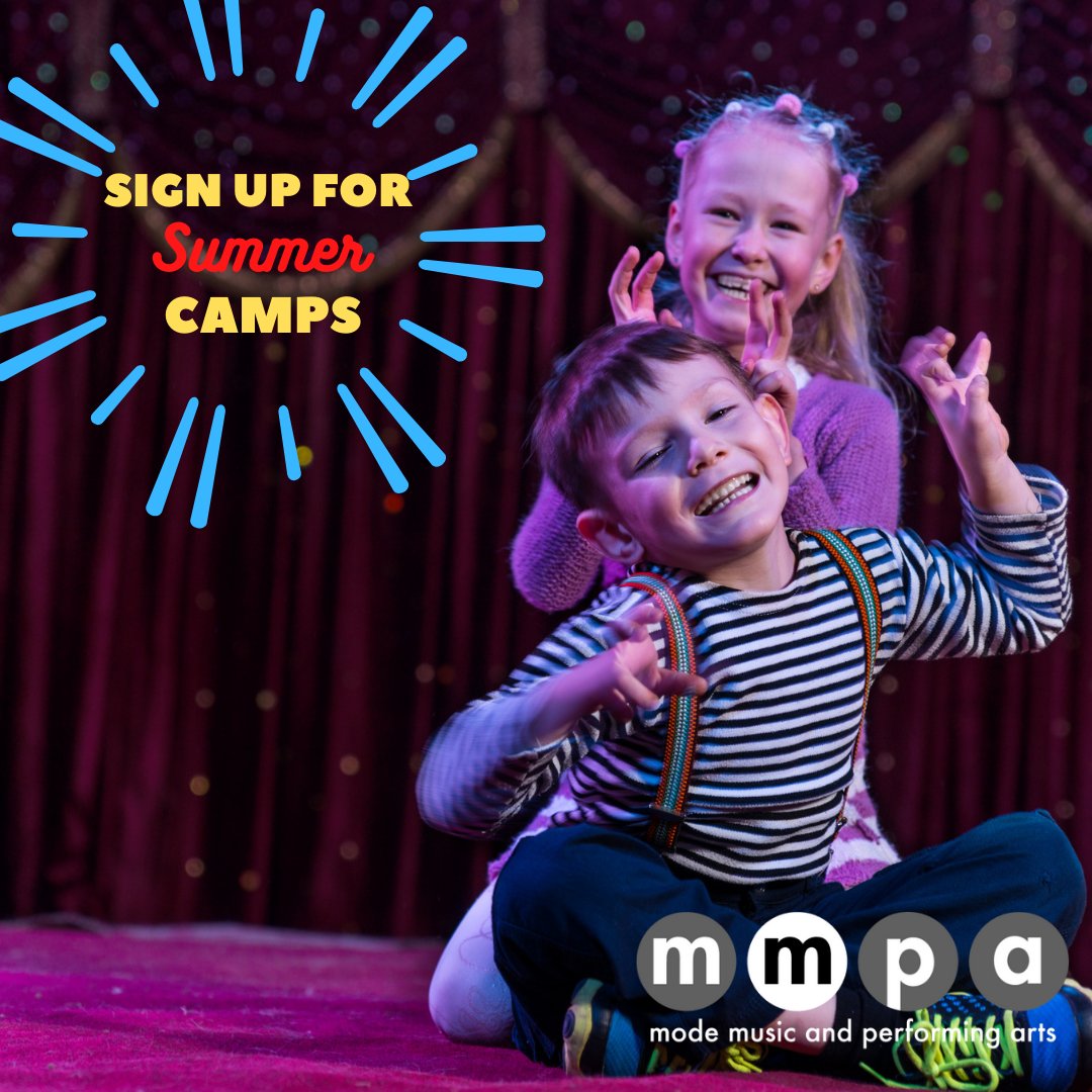 Follow that stage voice calling your name and sign up for Musical Theatre Revue camp where campers learn the building blocks of theatre including audition prep, memorization tips &amp; tricks, &amp; musical number performances! Register: l8r.it/beqS #mmpasummercamp2022