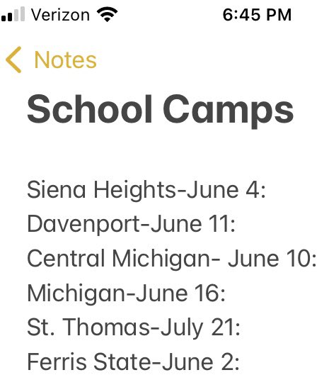 blake_nelson54's tweet photo. Summer Camp Schedule !!!🔥 https://t.co/uSgLR68FdX