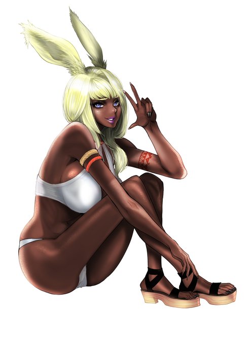 「simple background white bikini」 illustration images(Latest)