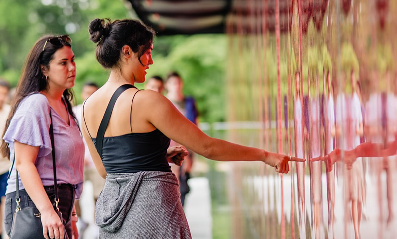 USAA's tweet photo. The USAA Poppy Wall of Honor in Washington, D.C., over Memorial Day weekend pays tribute to those who died in military service to our nation. To learn more, visit https://t.co/vA3P2P7pRt. #PoppyInMemory https://t.co/9729pnZdfk