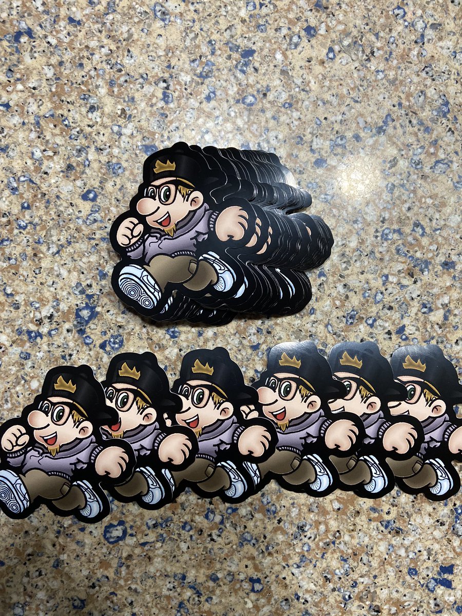 My stickers just came in and they look amazing! Thank you <a href="/lilyllamaprints/">Lily Llama</a>