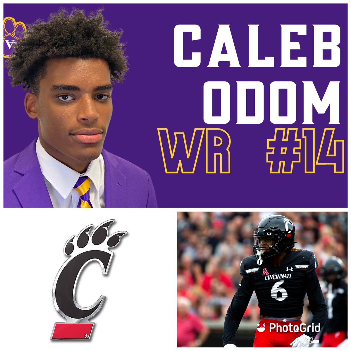 Coach Chuck Sykes (@cesykes) on Twitter photo Congrats VR Soph <a href="/calebodomm/">𝓬𝓪𝓵𝓮𝓫 𝓸𝓭𝓸𝓶 ✞</a> on his latest ⭕️ffer from <a href="/uofcincy/">University of Cincinnati</a> “We Are VR” #gobearcats <a href="/GoBearcatsFB/">Cincinnati Football</a> <a href="/NateLetton/">Nate Letton</a> <a href="/TimBarron9/">Tim Barron</a> @Mansell247 <a href="/ChadSimmons_/">ChadSimmons</a> @rivalsdotcom <a href="/247recruiting/">247Sports Recruiting</a> <a href="/ErikRichardsUSA/">Erik Richards</a> <a href="/CoachMarinelli/">Joey Marinelli</a> <a href="/Coachkdantzler/">LivingDreams</a> Congrats VR Soph <a href="/calebodomm/">𝓬𝓪𝓵𝓮𝓫 𝓸𝓭𝓸𝓶 ✞</a> on his latest ⭕️ffer from <a href="/uofcincy/">University of Cincinnati</a> “We Are VR” #gobearcats <a href="/GoBearcatsFB/">Cincinnati Football</a> <a href="/NateLetton/">Nate Letton</a> <a href="/TimBarron9/">Tim Barron</a> @Mansell247 <a href="/ChadSimmons_/">ChadSimmons</a> @rivalsdotcom <a href="/247recruiting/">247Sports Recruiting</a> <a href="/ErikRichardsUSA/">Erik Richards</a> <a href="/CoachMarinelli/">Joey Marinelli</a> <a href="/Coachkdantzler/">LivingDreams</a>