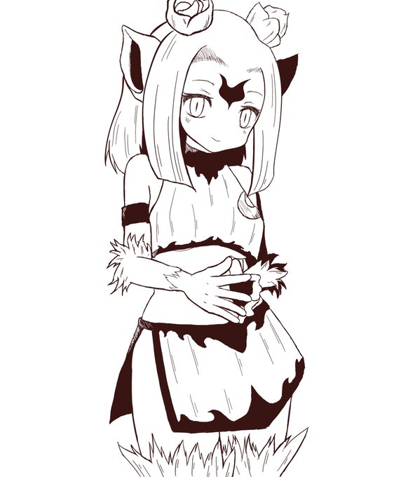 我は竜神の応援イラストその3。ニーハユちゃん
#我は竜神 