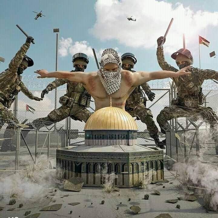TO ALL MUSLIMS: Zionist settlers are calling for the demolition of Masjid Al-Aqsa this Sunday, May 29th. If we do not mobilise now & take action to defend Islam's 1st Qibla, the site of the Prophet's ﷺ ascension, we cannot call ourselves  Muslim.

#AlAqsaUnderAttack #SaveAlAqsa