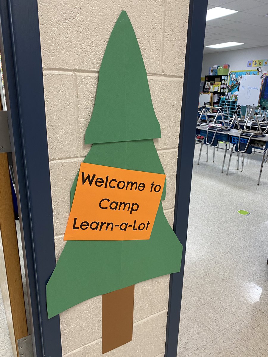 SKAnthonyNBES's tweet photo. Today was one of those GOOD end of the year days you donβt want to end! #CampLearnALot #CampingOutInFirstGrade https://t.co/7dIrdT63H3