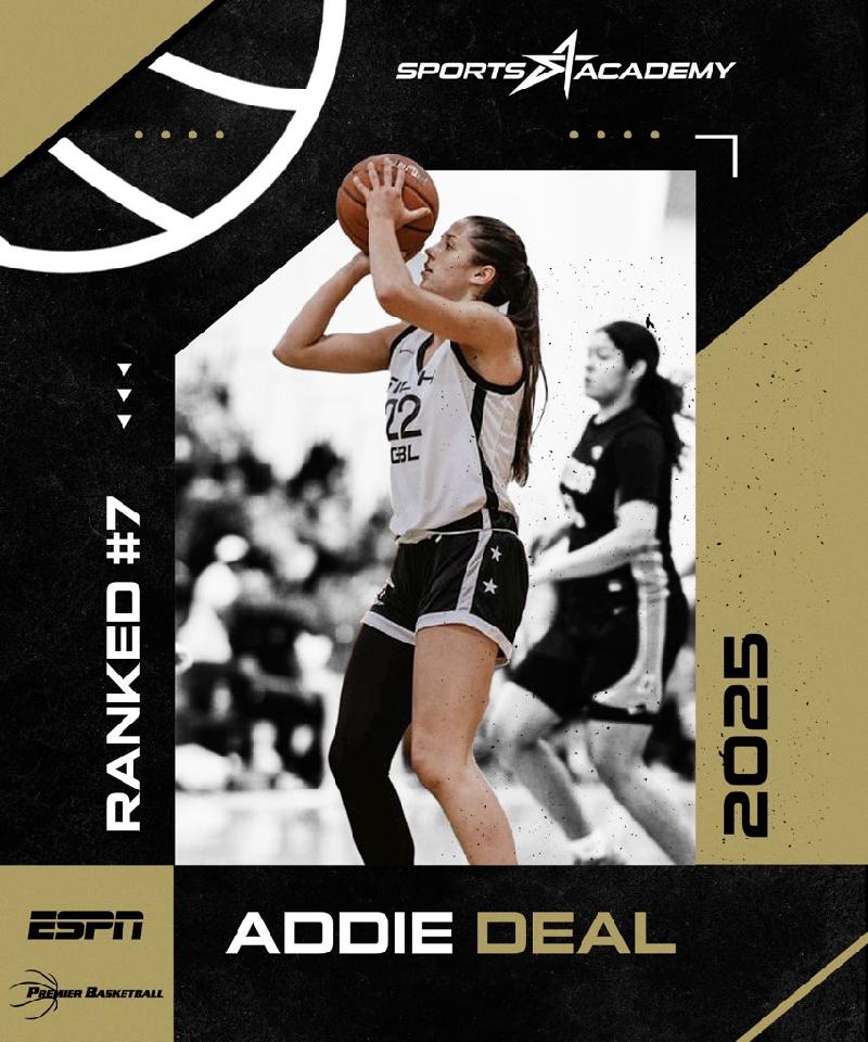 SASwishHoops's tweet photo. Congratulations to Addison Deal for being acknowledged by @espnw & @pbrhoops as the #7 ranked player in the class of 2025!!
#sportsacademyswishgbl #nike #espn #espnw #pbrhoops
@pollonpreps @DV3__ @MattyK31 @Wootten_Camp @AllCaliBasketb1 @latsondheimer @Dave_Yapkowitz https://t.co/GiCPnjMM1M