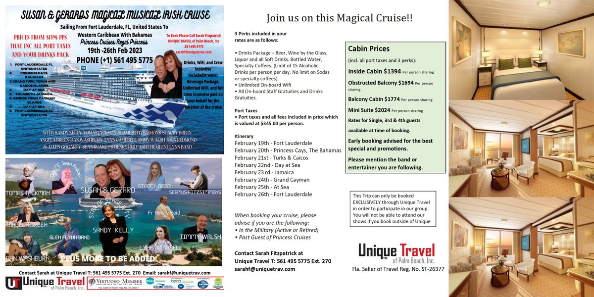 Sue & Gers magical music irish cruise tweet media