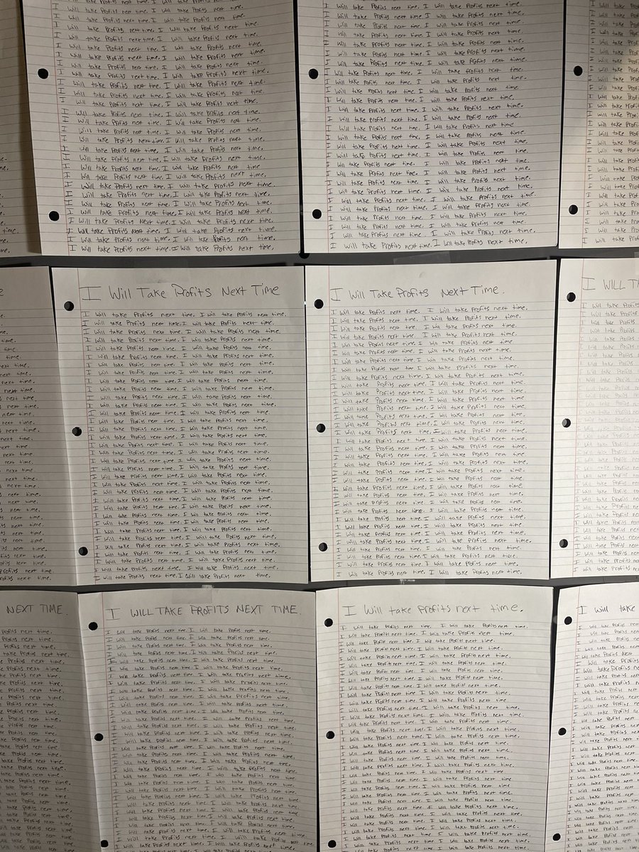 crypto_rollingz's tweet photo. @btc_charlie I will honor my 1000 sentences of repetitive writing script suggested by @thedefiedge https://t.co/5JHb8sFUXJ