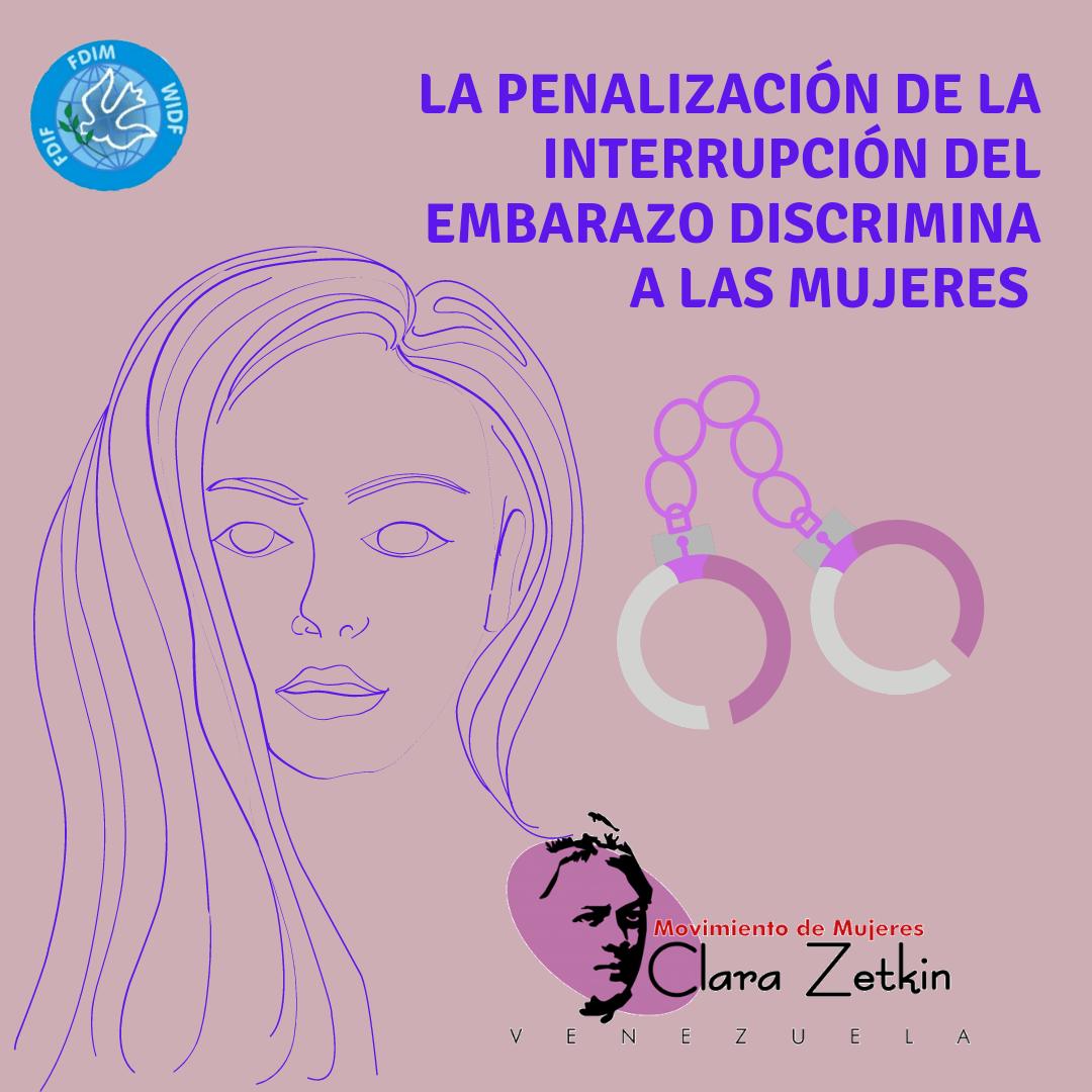 mmczoficial's tweet photo. #DerogaciónYa 

📢 Alzamos nuestras voces por un nuevo Código Penal sin discriminación sexual y de género, que despenalice y abra el acceso a una interrupción del embarazo legal, segura y gratuita como una demanda de DDHH, de justicia social y de salud pública

#28MAbortoVzla https://t.co/Q5w98gmmjB