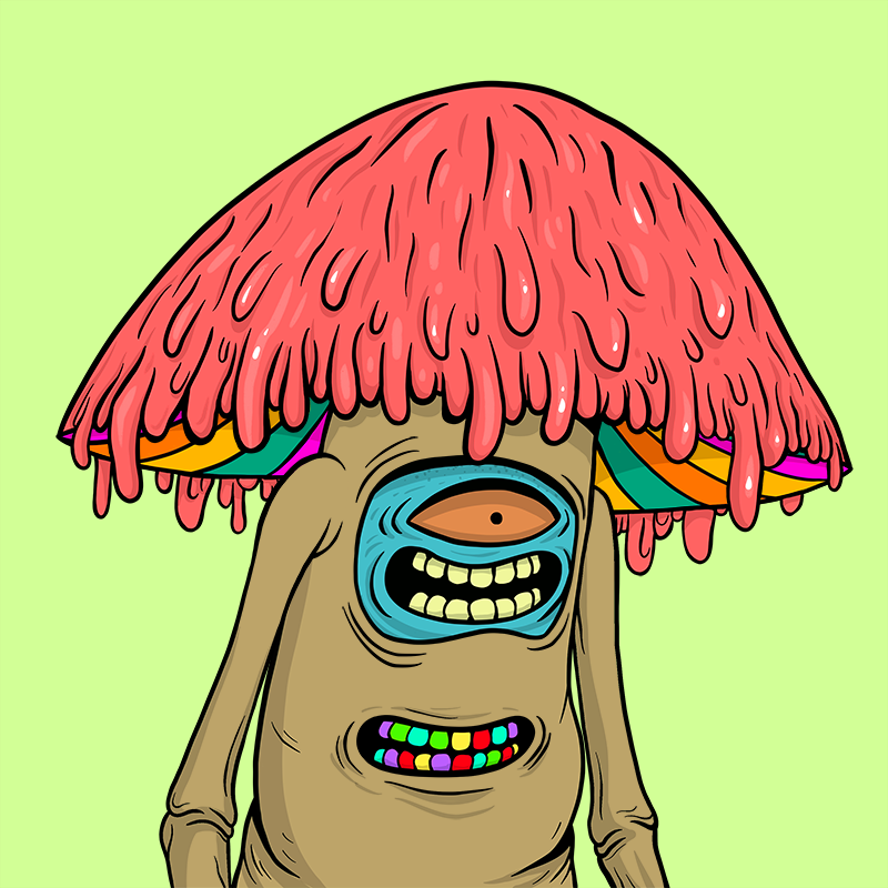 SharkPajama's tweet image. My Favorite #Gloopers that I minted and bought on secondary!!

#Shroomfolk #RedGloop #GreenGloop