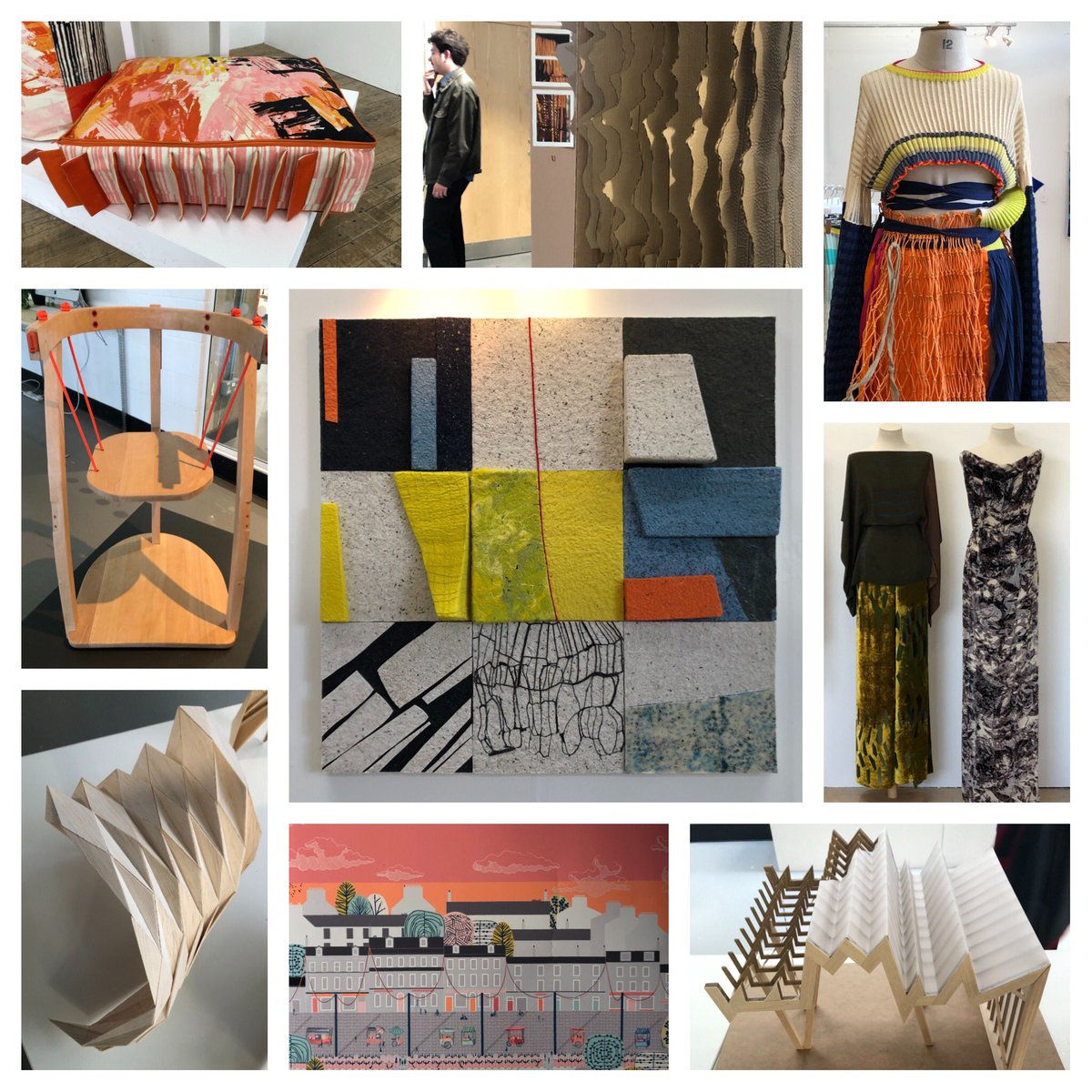 SaskiaGrassie's tweet image. So much talent and a wealth of exciting design @DJCAD art, design &amp;amp; architecture degree show 2022 #djcaddegreeshow  #DegreeShow2022