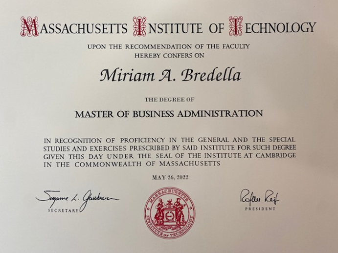 BredellaMD's tweet photo. Day 2 of @MITSloan @MIT Commencement extravaganza. Very impressive ceremony today #OneMIT #MBA https://t.co/Of8XjxisN0