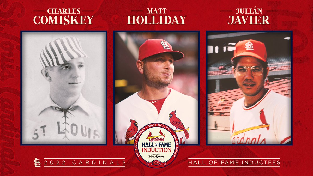 Cardinals's tweet image. Congratulations to the newest Cardinals Hall of Fame inductees!