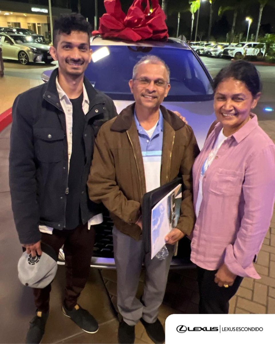 LexusEscondido's tweet photo. Congrats to Vipula on her new ride! We hope you enjoy your 2021 Lexus RX 350. Welcome to the Lexus Escondido Family ❤️
Sold by Gurmeet Jawanda
#Autojoyment #LexusEscondido #Lexus #LexusFamily #LexusNX https://t.co/Vv5f3y9k5A