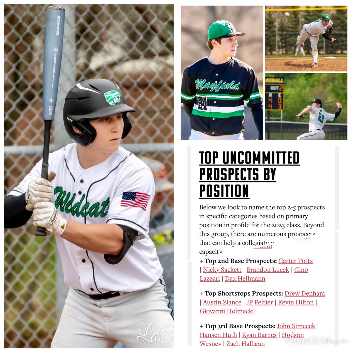 Super proud of this kid and his work ethic. Austin was named Western Reserve Conference Player of the Year and recognized by PBR as one of the top uncommitted players in Ohio for the class of 2023.