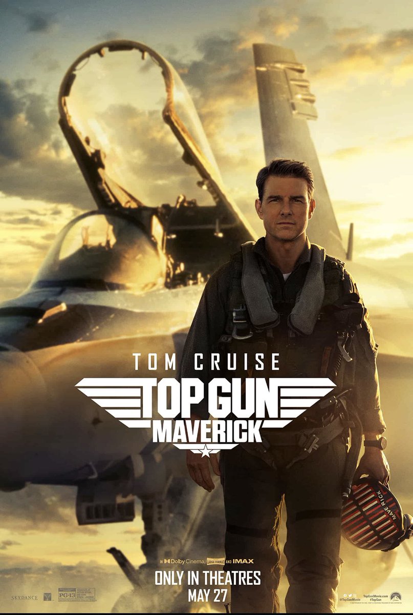 In #TopGunMaverick, #TomCruise delivers the sequel we needed. A tasty CGI-free bowl of in-flight sequences complete with a dash of wholesome 🧀. It’s exactly what fans of the first one have been craving and a blockbuster newbs need to see. #loveitwatchit 92/100 #spoilerfree