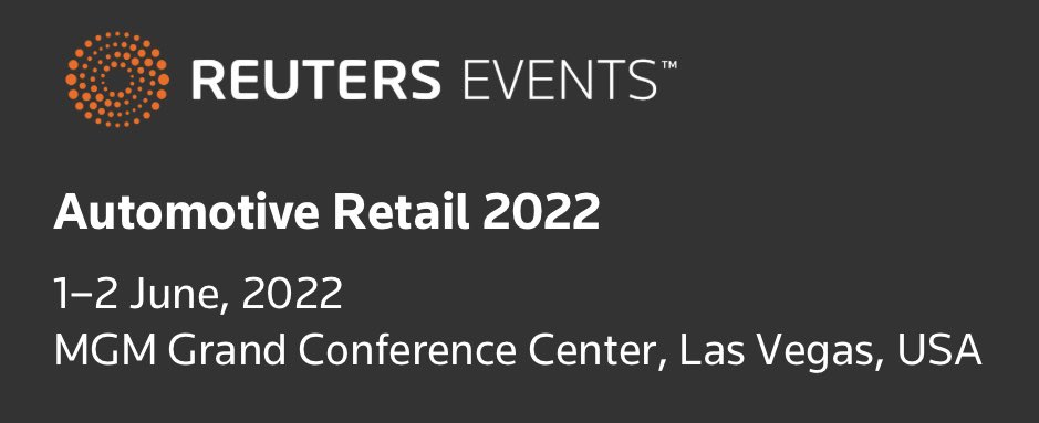 jgalvan11's tweet image. I will be attending Automotive Retail 2022 by @Reuters 
Make sure you attend the panel “Create a humanized, data-led retail experience for consumers” and be sure to stop by our booth (# 19-20) #mGauge #mScope #mScanAPI #REAutoRetail