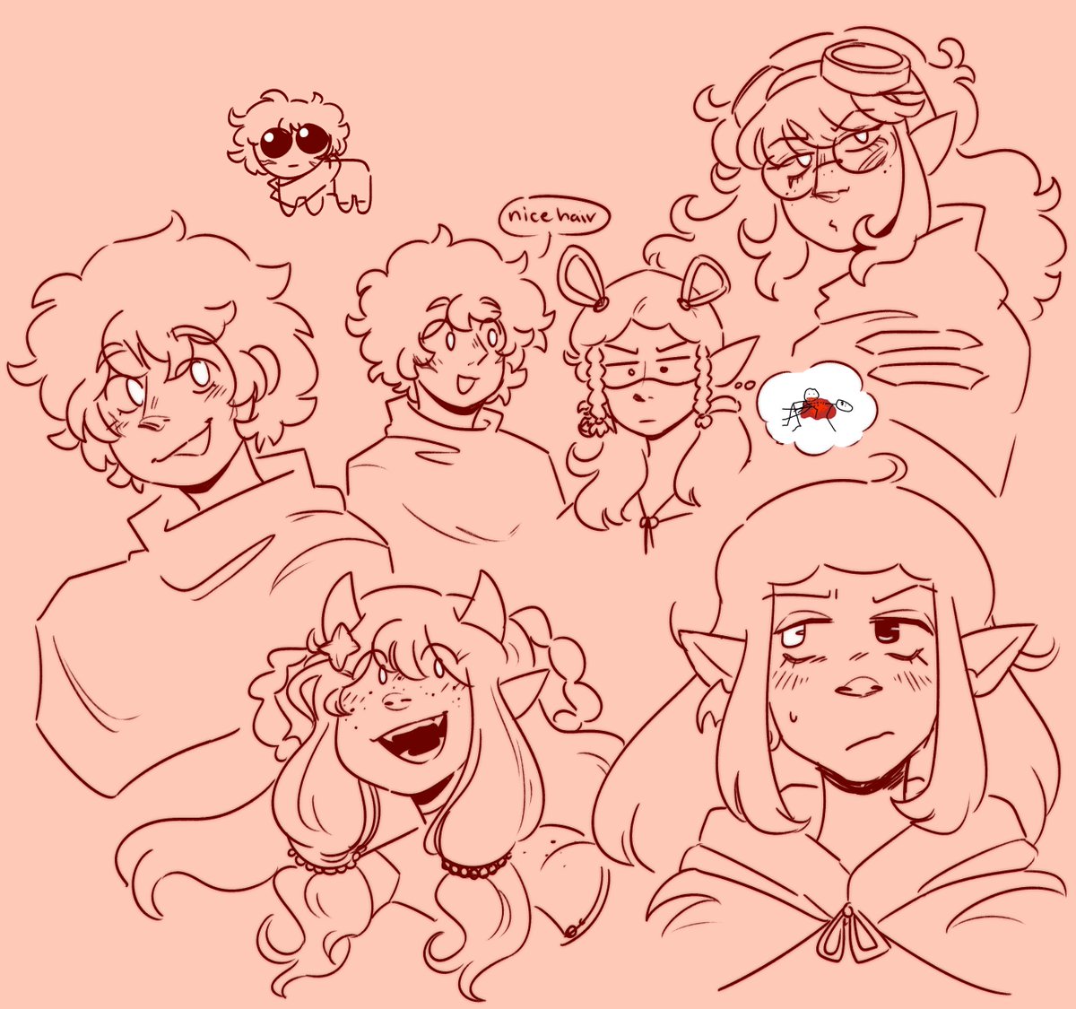 astrametis's tweet photo. catching up on @ggitsdnd i love this group of weirdos so much https://t.co/stUp1rw8HD