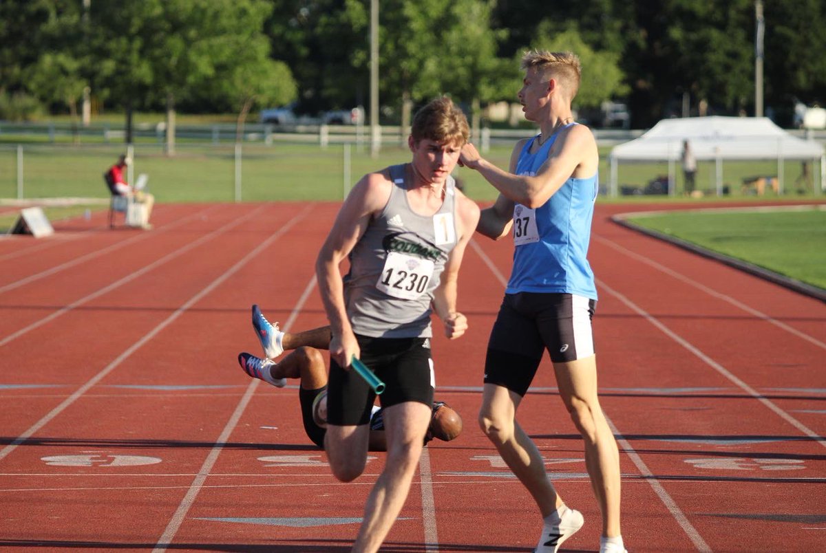 MVNU Athletics (@mvnu_cougars) on Twitter photo ALL-AMERICAN RELAY 🇺🇸
The 4x400m relay of Marcus Whaley, Liam Near, Jaden Haldeman, and Erich Rhodeback finish seventh in finals with a time of 3:16.98! Congratulations to these men! <a href="/run__naz/">MVNU Track & Field and Cross Country</a> ALL-AMERICAN RELAY 🇺🇸
The 4x400m relay of Marcus Whaley, Liam Near, Jaden Haldeman, and Erich Rhodeback finish seventh in finals with a time of 3:16.98! Congratulations to these men! <a href="/run__naz/">MVNU Track & Field and Cross Country</a>