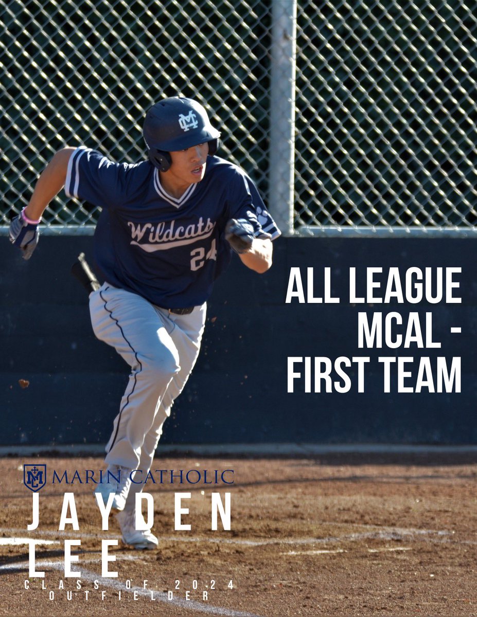 Jayden Lee (@jaydenlee2024) on Twitter photo Honored to be awarded 1st team all league outfielder in MCAL
@AlphaMovementBB <a href="/MCAthletics/">Marin Catholic Athletic Department</a> Honored to be awarded 1st team all league outfielder in MCAL
@AlphaMovementBB <a href="/MCAthletics/">Marin Catholic Athletic Department</a>