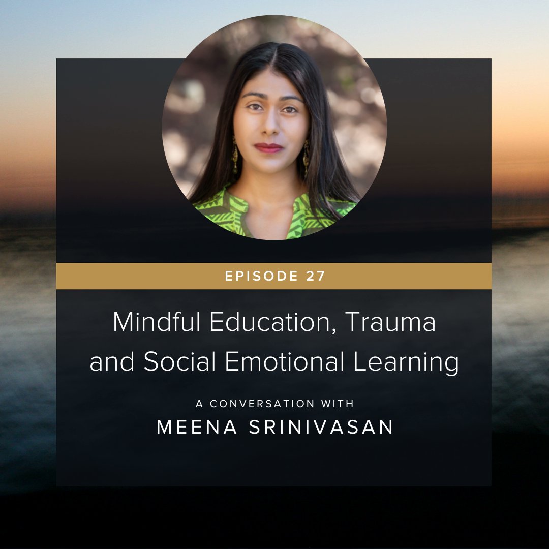 How can SEL &amp; mindful education help #educators address the many #mentalhealth challenges we are facing? Listen as <a href="/SELEveryDay/">Meena Srinivasan</a> and @davidtreleaven discuss ways to unpack the #Trauma of these times. 
#sel #mindfuleducation #Mindfulness #EduColor #schools

davidtreleaven.com/tsm-podcast-ep…