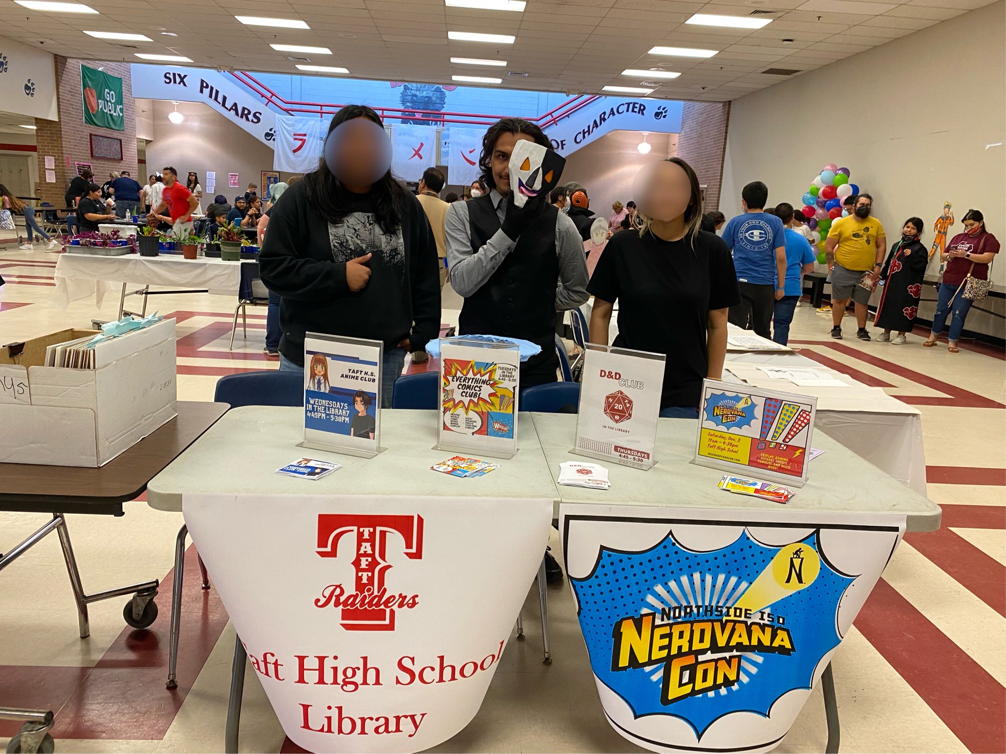 Taft H.S. Library on Twitter "Representing NISDTaft library clubs and