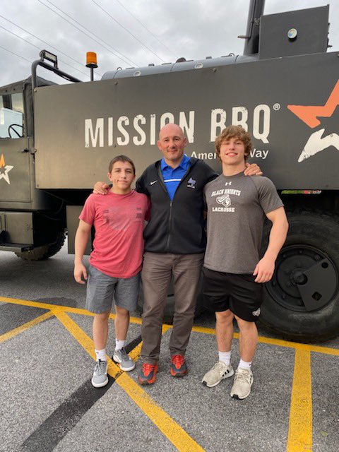 Nice when your soon to be college coach is in PA and you can catch up with him along with one of your future teammates at <a href="/AF_Wrestle/">Air Force Wrestling</a>