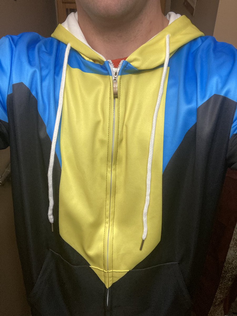Zee1three's tweet photo. I believe the kids call this “drip”. 

#Invincible https://t.co/nejpTqPfAx