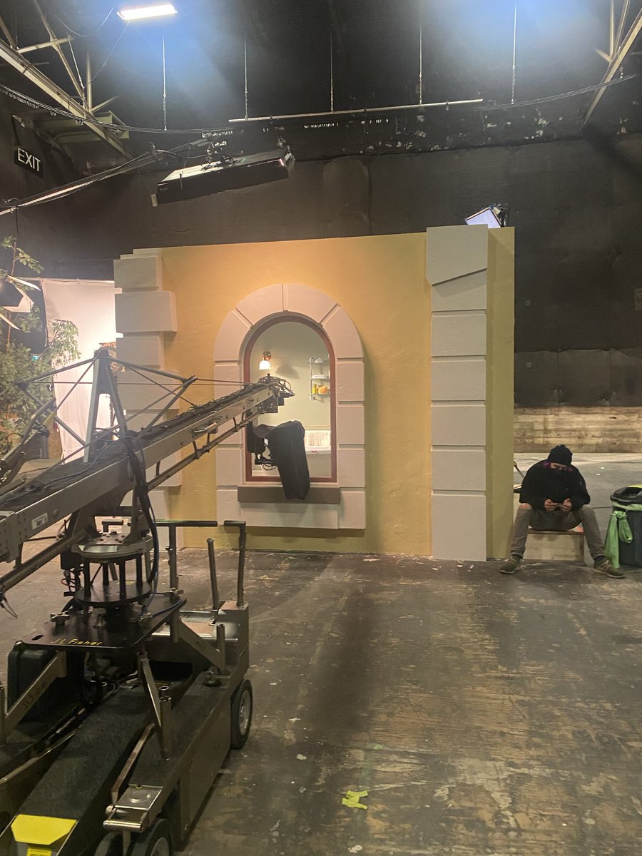 The Bee Bop house was the coolest prop I’ve ever seen in my entire life. Our prop department is straight fire. And the set! Are you kidding me?!