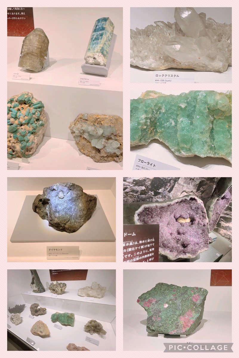 上野の国立科学博物館でやってる

「宝石 地球がうみだすキセキ」
見に行ってきたyo

ヴァンクリーフアーペル等の芸術性あふれる💎ここまでのはさすがに仕事でも見たことない(゜ω゜)
私は光ってるのも好きだけど原石好きだな

何千年も前から人は石を身につけてるそうですごいパワー持ってるんだろね。 