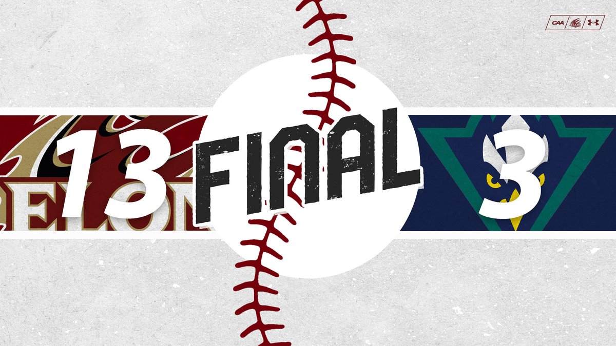 FINAL | Elon knocks off the No. 2 Seahawks and will take on top-seeded Charleston at 9:15 p.m.

#phoenixrising #elonbaseball #CAAChamps