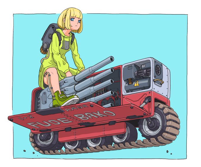 「ショートヘア 戦車」のTwitter画像/イラスト(人気順)