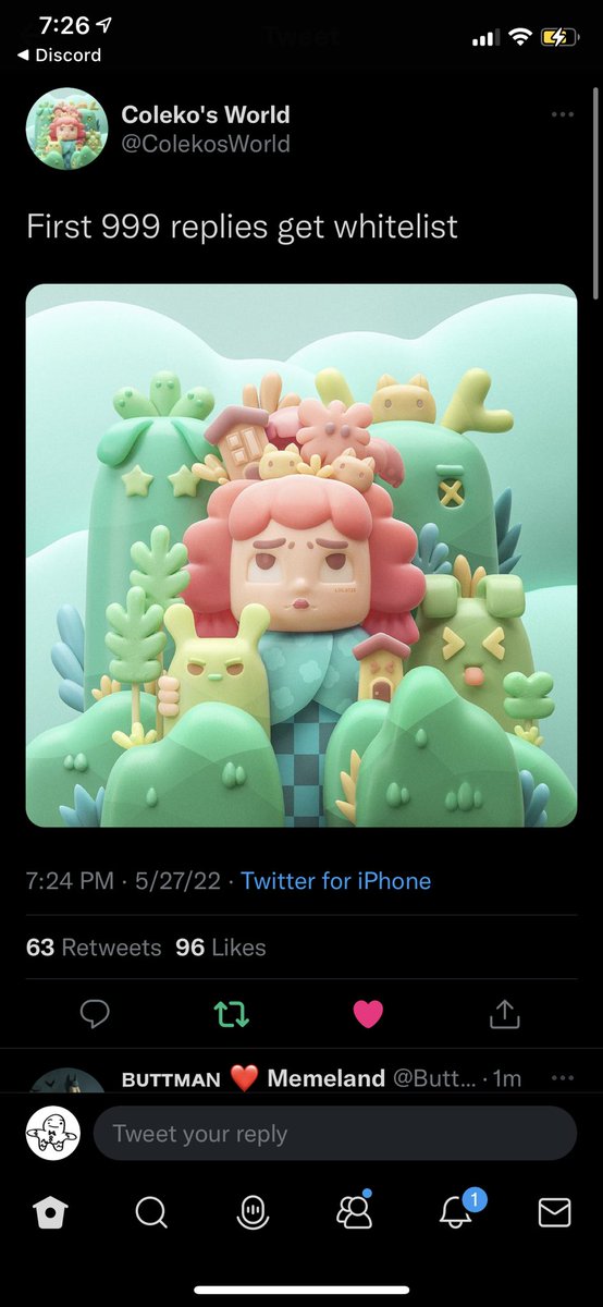 gingerbread_eth's tweet photo. @ColekosWorld Let’s see if that really happens https://t.co/UsKtg9ZnJI