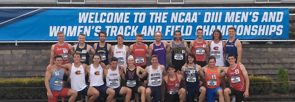 Four guys representing the Dutch in the Men’s Decathlon at the DIII National Meet. What a season!

Lucas Heitz - 12th 
Reid Pakkebier - 15th
Brody Klein- 17th
Jaxon Thompson - 19th 

#WeAreDutch #WhyNotD3