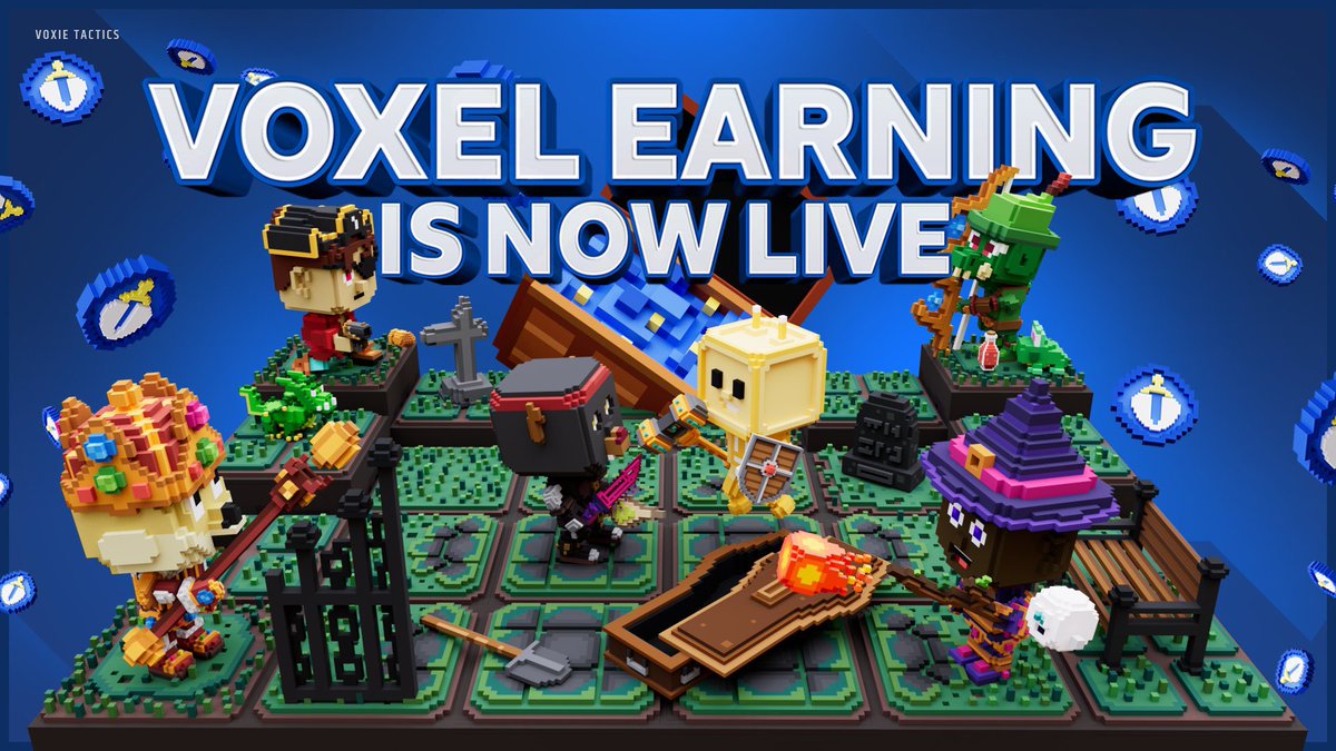 elijahflowers's tweet photo. $VOXEL token earning is now live for all @VoxiesNFT players! Will be putting out new content in the coming days to go over mechanics and solid team choices to enhance earnings both for F2P and NFT holders! 🔥

Download to play and earn for free: https://t.co/0Okcc2jKqq https://t.co/gBsbNu8Acs