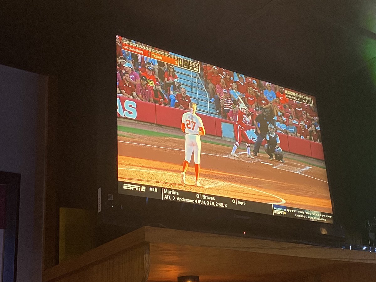 CoachDobbinsSCD's tweet photo. Well, sitting here on a beautiful and sunny evening in Blacksburg watching Super Regional Softball on TV… 😳🤦🏻‍♂️🤷🏻‍♂️ #StillStunned #RoadToWCWS https://t.co/3Ap6QyF9Zt