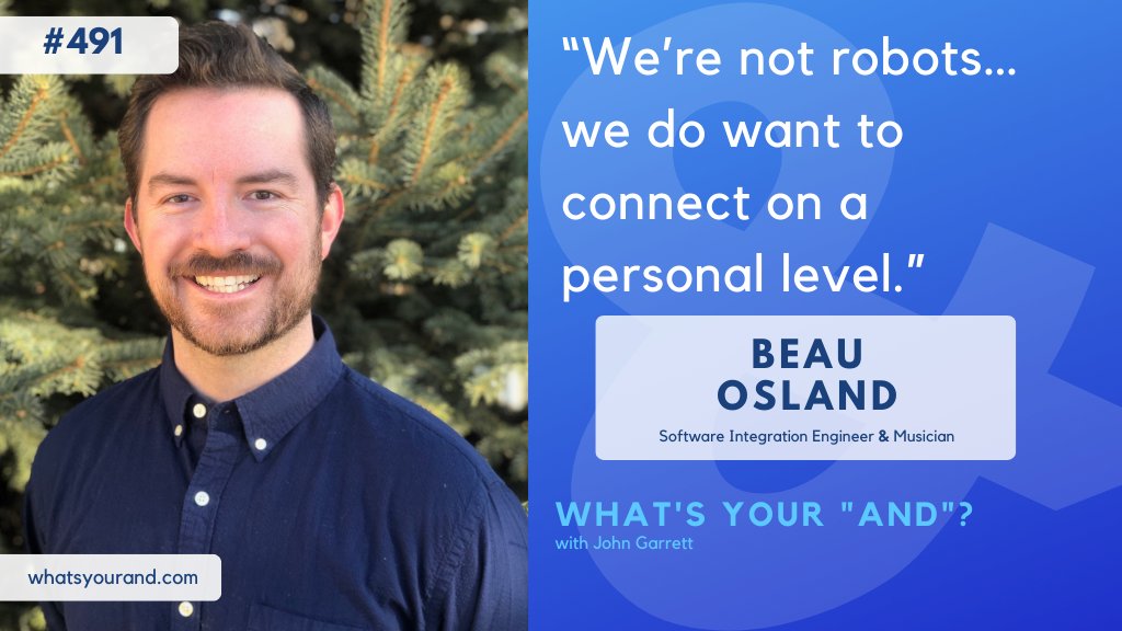 On this week's episode of <a href="/Whats_Your_And/">What's Your And? Podcast</a>, hear how Software Integration Engineer Beau Osland really enjoys playing music as lead guitarist of the band <a href="/pandasandpeeps/">Pandas & People</a> and how this has created some unique... <a href="/findhelporg/">findhelporg</a> #ShatterTheStereotype #WhatsYourAnd
thejohngarrett.com/episode-491-be…