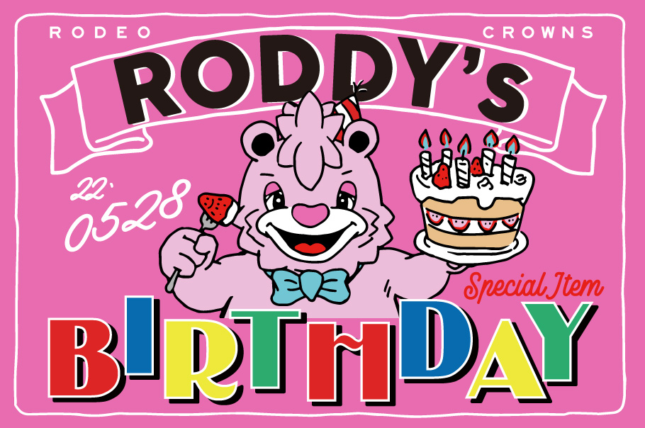 shelttervc's tweet photo. 【RODEO CROWNS WIDE BOWL】
\🎉RODDY’s BIRTHDAY🎉/
▷https://t.co/nyS2vt5v3c
今日5月28日はロディバースデー!
限定のグラフィックデザインからコラボなどのスペシャルコレクションをお見逃しなく⭐
#SWS #SHELTTERWEBSTORE
#RODEOCROWNSWIDEBOWL #RCWB
#RODDYBIRTHDAY https://t.co/2mHU7JzgoO