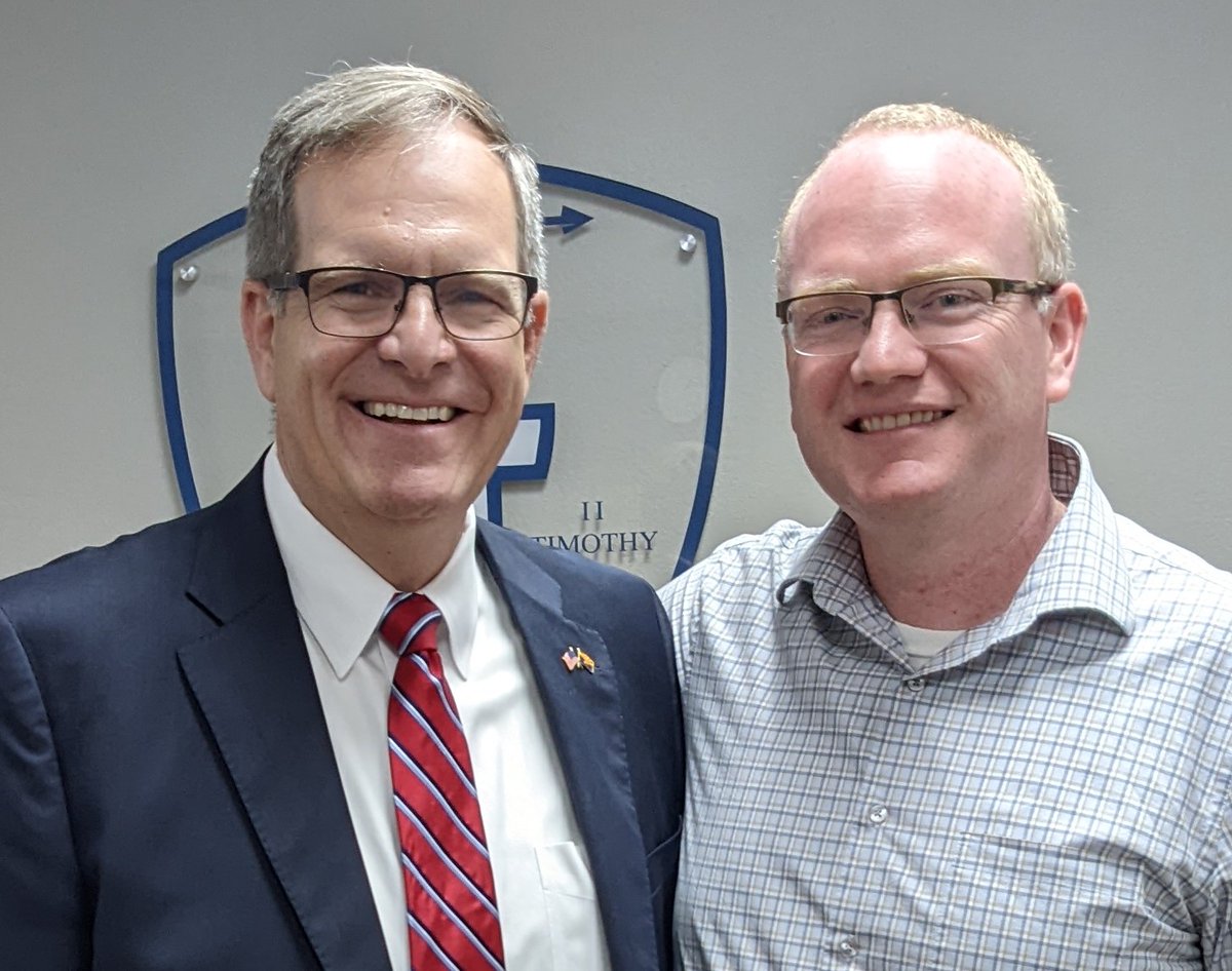 nmestler's tweet image. I am thankful for the time my former boss and mentor @GeneralMcGuire spent with a group of pastors this morning. He spoke passionately about faith, duty, and service. He's a proven leader. #IPickMick