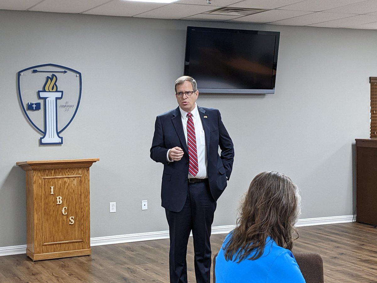 nmestler's tweet image. I am thankful for the time my former boss and mentor @GeneralMcGuire spent with a group of pastors this morning. He spoke passionately about faith, duty, and service. He's a proven leader. #IPickMick