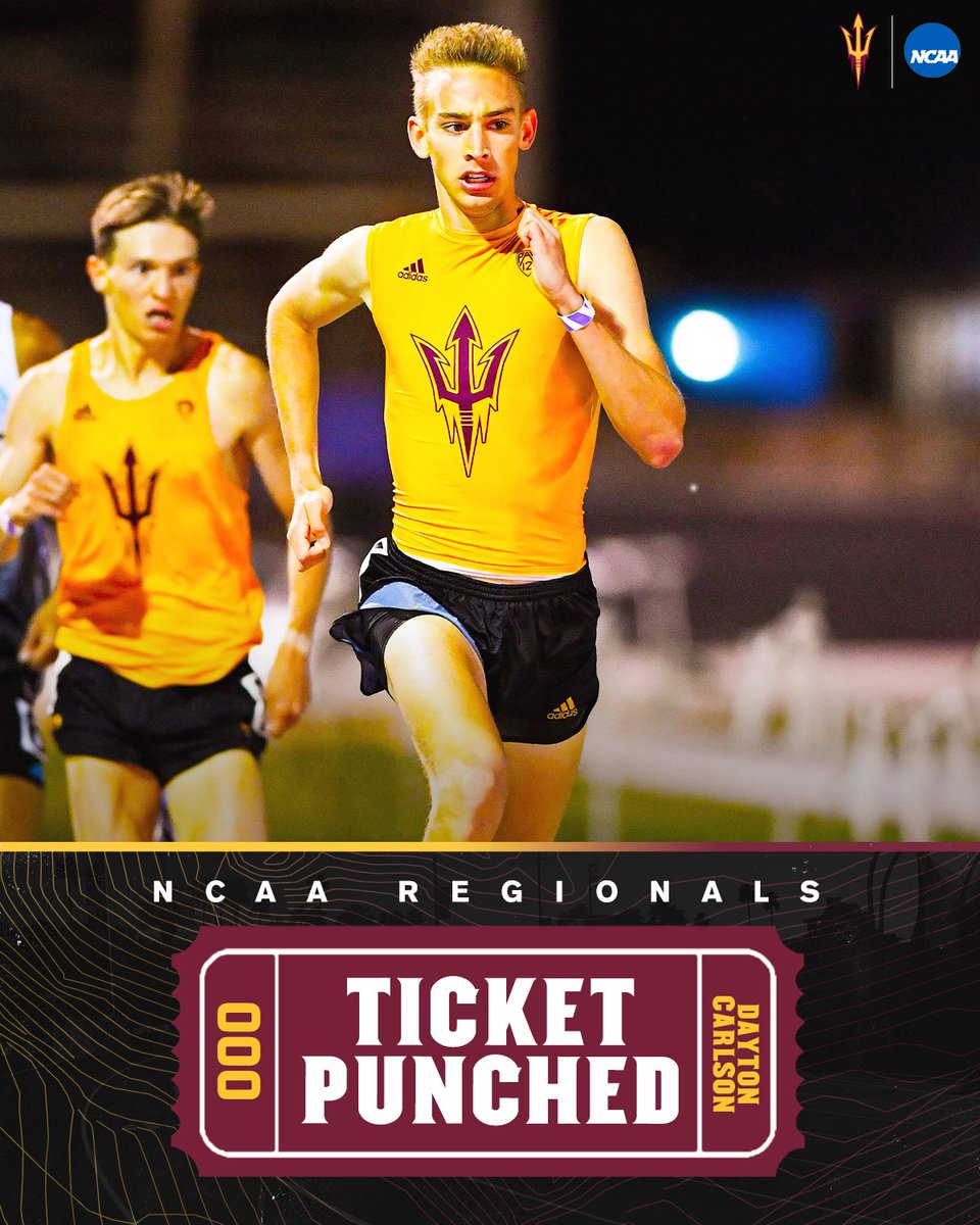 The phenomenal year continues! Dayton Carlson's 1:47.79 in the 800m earns him a spot at the NCAA Championships!