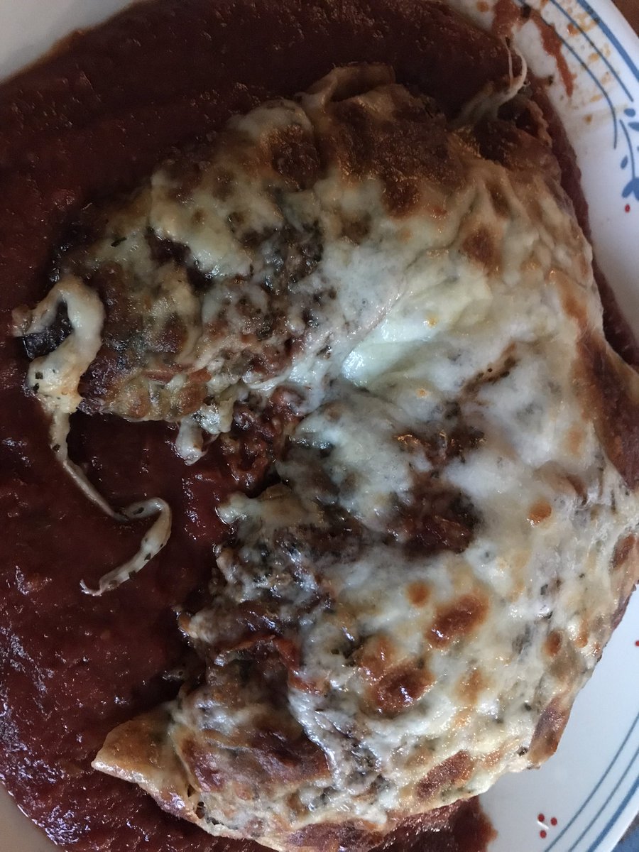 MightyMouse____'s tweet image. I made cheekun parm! ^u^
